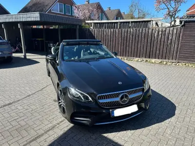 Brugt Mercedes E400 333 HK (244 kW) 2017 Sort Cabriolet
