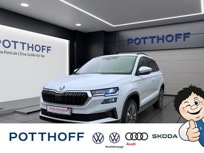 gebraucht Skoda Karoq 1.5 TSI Tour Pano AHK PDC Kamera LED Navi Sm