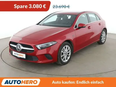 Używany Mercedes A250 Progressive 218 KM (160 kW) 2021 Czerwony Sedan/Limuzyna
