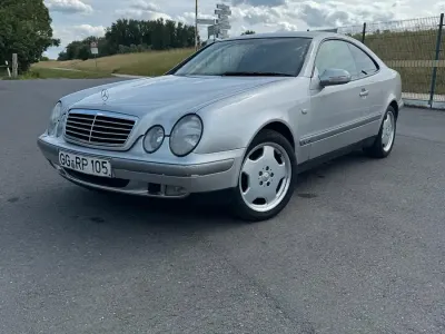 Gebraucht Mercedes CLK230 1998 Silber Coupé
