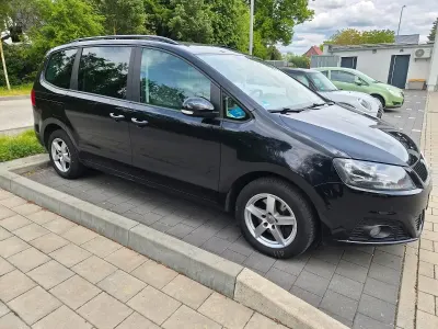 Używany Seat Alhambra 140 KM (102 kW) 2013 Czarny Minivan