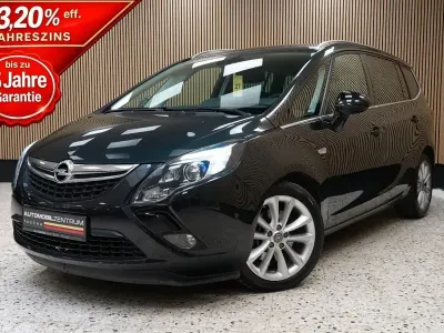 Gebraucht Opel Zafira Tourer 170 PS (125 kW) 2016 Schwarz Van / Kleinbus