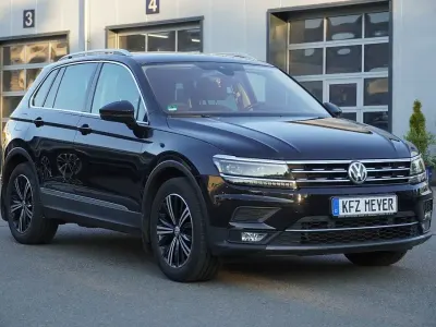 Gebraucht VW Tiguan Highline 150 PS (110 kW) 2019 Schwarz SUV