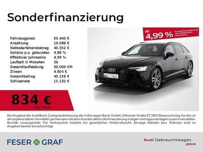 Gebraucht Audi A6 S-Line 204 PS (150 kW) 2025 Mythosschwarz metallic Kombi