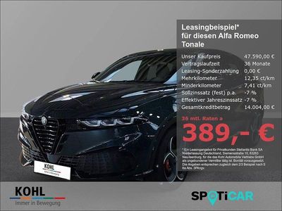 Neu Alfa Romeo Tonale Veloce 174 PS (127 kW) 2026 Dunkelgruen SUV