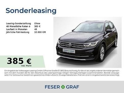 Gebraucht VW Tiguan Elegance 150 PS (110 kW) 2023 Deep black perleffekt SUV