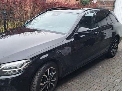 Schwarz Gebraucht 2018 Mercedes C200 Night Kombi | 20.500 € (Fairer Preis)