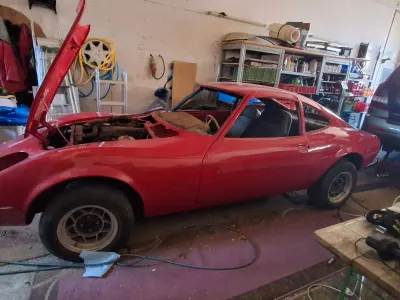 Gebraucht Opel GT 75 PS (55 kW) 1969 Rot Coupé