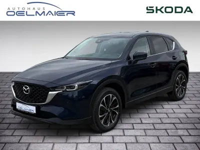 Gebraucht Mazda CX-5 Ad'Vantage 150 PS (110 kW) 2022 Blau SUV