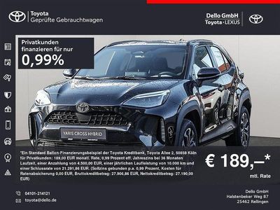 Neu Toyota Yaris Cross 131 PS (96 kW) 2025 Schwarz SUV