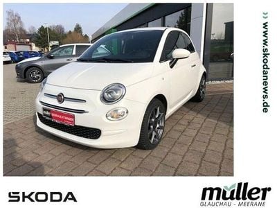 Gebraucht Fiat 500 Lounge 69 PS (50 kW) 2019 Weiß (gelato weiß) Limousine