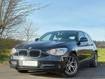Gebraucht BMW 114 Sport Line 102 PS (75 kW) 2012 Schwarz Kleinwagen