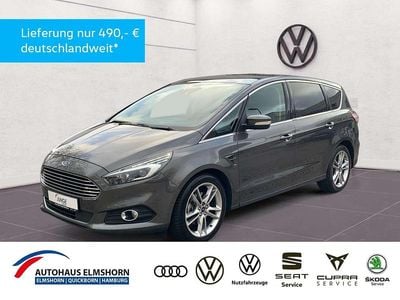Gebraucht Ford S-MAX Titanium 239 PS (175 kW) 2017 Magneticgrau (metallic) Van / Kleinbus