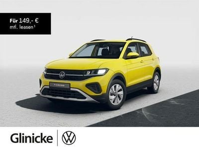 Neu VW T-Cross Life 95 PS (69 kW) 2025 Gelb SUV