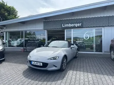 Gebraucht Mazda MX5 Exclusive-Line 132 PS (97 kW) 2025 Aero gray m Cabrio