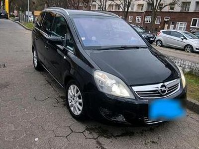 Gebraucht Opel Zafira 115 PS (84 kW) 2008 Schwarz Van / Kleinbus