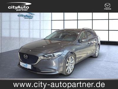Gebraucht Mazda 6 Exclusive-Line 194 PS (142 kW) 2024 Machine grey (metallic) Kombi