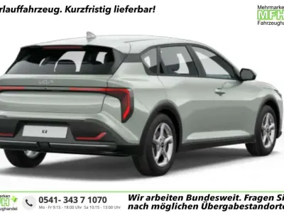 Neu Kia K4 116 PS (85 kW) 2026 Morgenbrise grau Limousine