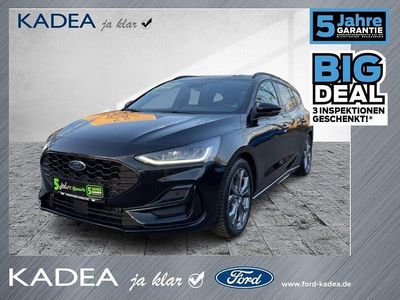 Gebraucht Ford Focus ST-Line 125 PS (91 kW) 2024 Obsidianschwarz metallic Kombi