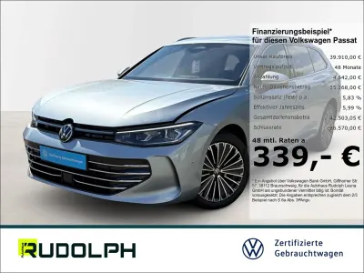 Gebraucht VW Passat Elegance 150 PS (110 kW) 2025 Oyster silver metallic Kombi