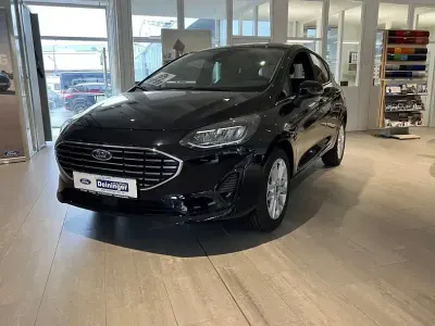 Gebraucht Ford Fiesta Titanium 125 PS (91 kW) 2023 Schwarz Kleinwagen