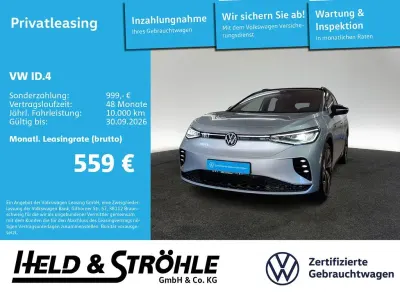 Gebraucht VW ID.4 GTX 250 kW (340 PS) 2025 Silber SUV