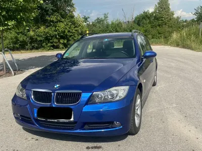 Gebraucht BMW 320 177 PS (130 kW) 2007 Blau Kombi
