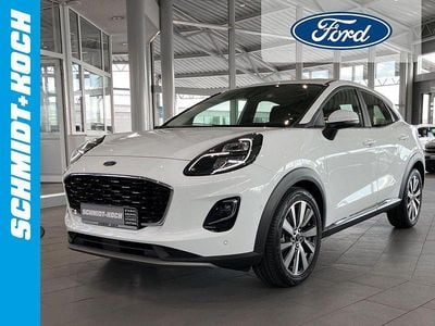 Gebraucht Ford Puma Titanium X 125 PS (91 kW) 2021 Frostweiß (weiß) SUV