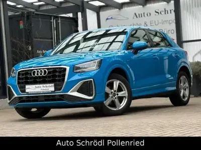Usata Audi Q2 S-Line 150 CV (110 kW) 2021 Blu SUV
