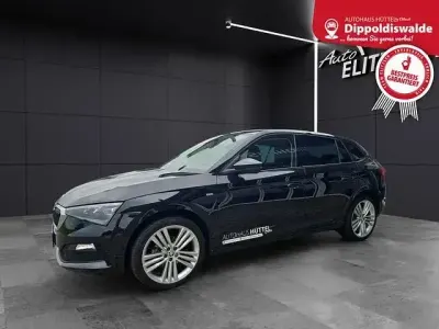 Gebraucht Skoda Scala Tour 110 PS (80 kW) 2023 Schwarzmagic perleffekt met. Kleinwagen