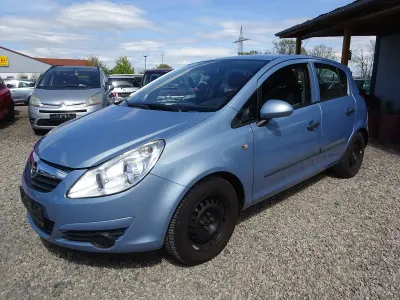 Gebraucht Opel Corsa Edition 80 PS (58 kW) 2007 Blau Kleinwagen