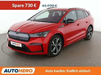 Gebraucht Skoda Enyaq iV SportLine 210 kW (286 PS) 2024 Rot SUV