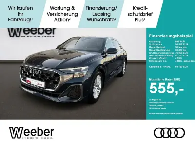 Brugt Audi Q8 S-Line 286 HK (210 kW) 2025 Blå SUV