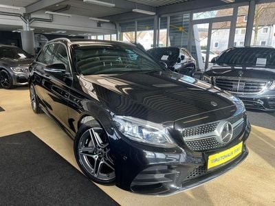 Schwarz Gebraucht 2018 Mercedes C200 AMG line Kombi | 20.790 € (Etwas zu teuer)