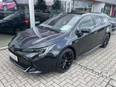 Gebraucht Toyota Corolla Edition 184 PS (135 kW) 2022 Mysticschwarz mica met. Kombi