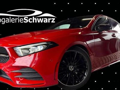 Gebraucht Mercedes A200 AMG 163 PS (119 kW) 2019 Amg jupiterrot (sonderlack) Limousine