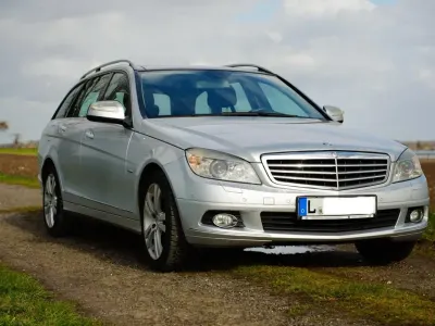 Brugt Mercedes C350 272 HK (200 kW) 2007 Sølv Stationcar