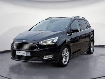 Schwarz Gebraucht 2018 Ford Grand C-Max Titanium Van / Kleinbus | 15.390 € (Fairer Preis)