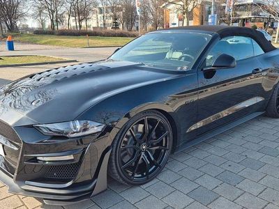 Gebraucht Ford Mustang GT 450 PS (330 kW) 2019 Schwarz Cabrio