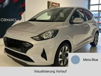 Neu Hyundai i10 GO! 79 PS (58 kW) 2025 (vibrant blue pearl/blau) Kleinwagen