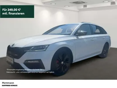 Gebraucht Skoda Octavia RS 245 PS (180 kW) 2021 Weiss Kombi