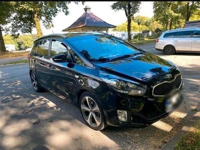Gebraucht Kia Carens 100 PS (73 kW) 2015 Schwarz Van / Kleinbus