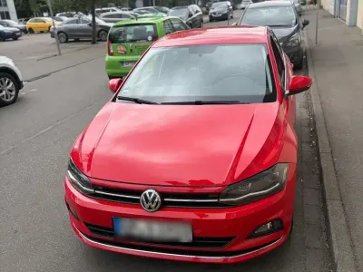 Gebraucht VW Polo 95 PS (69 kW) 2018 Rot Kleinwagen