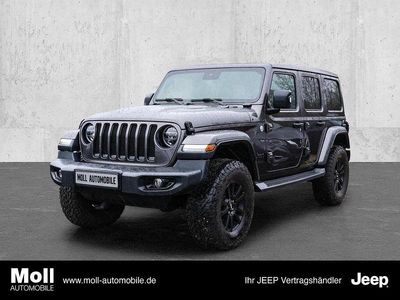 Gebraucht Jeep Wrangler Unlimited Sahara 200 PS (147 kW) 2021 Grau SUV