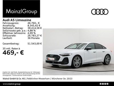 Grau Gebraucht 2025 Audi A5 S-Line Coupé | 46.760 €