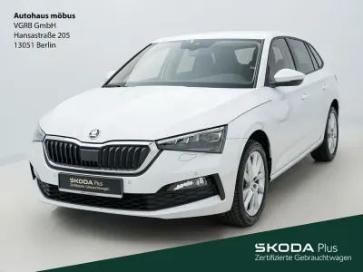 Gebraucht Skoda Scala Style 110 PS (80 kW) 2022 Moonweiß perleffekt Kleinwagen