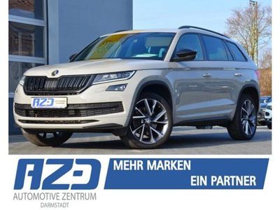 gebraucht Skoda Kodiaq Sport TDI 4x4 STNDHZ AHK 7SITZ A-LEDER CANTON