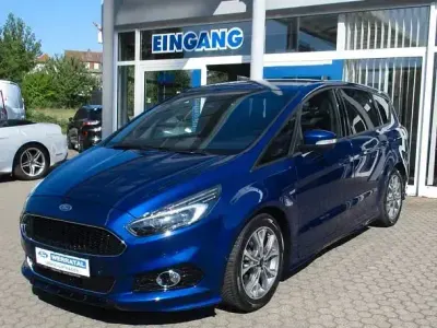 Gebraucht Ford S-MAX ST-Line 160 PS (117 kW) 2018 Blau Van / Kleinbus