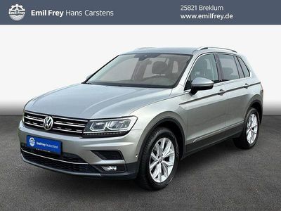 Second-hand VW Tiguan Highline 150 CP (110 kW) 2019 Argintiu SUV