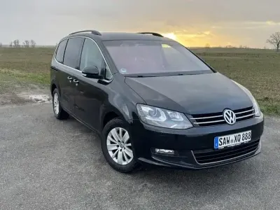 Brugt VW Sharan Comfortline 140 HK (102 kW) 2011 Sort MPV